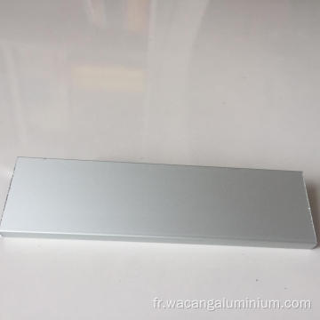 Conçu des profils en aluminium anodisé plus petits